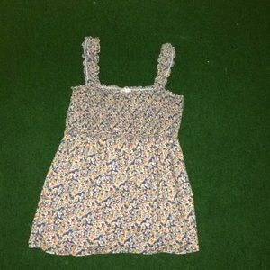 Floral Maternity Babydoll Top